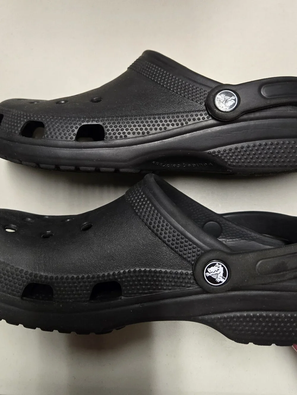 Black Comfort Clogs - Lightweight Slip-On Shoes